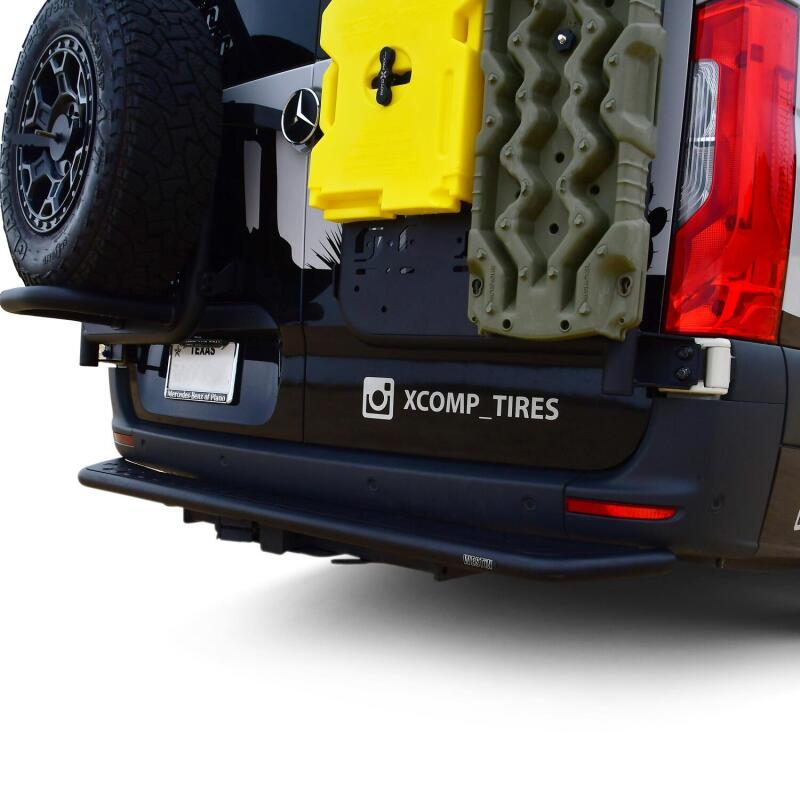 Westin 28-31045 - WES28-31045 - Westin 07-25 Mercedes-Benz Sprinter Outlaw Rear Step - Textured Black - Shipped in Europe - Tuningsupply.com