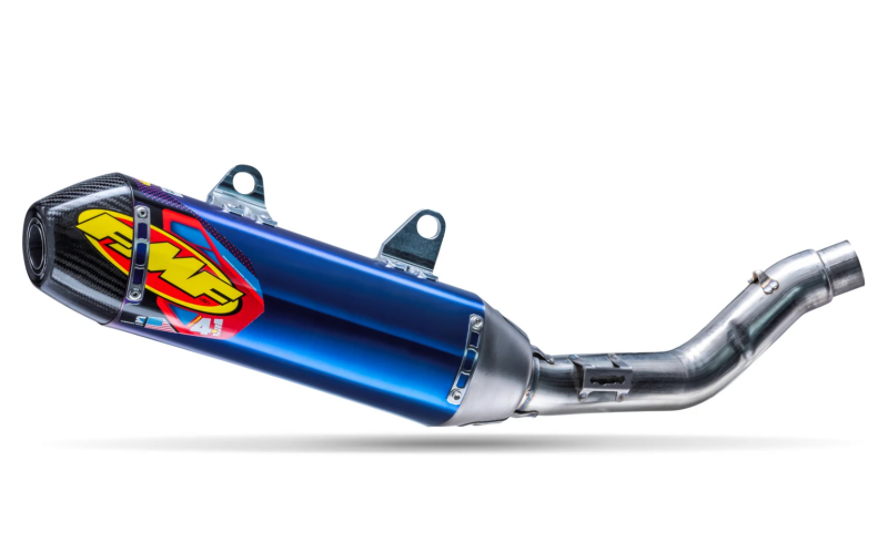 FMF Racing 042259 - FMF042259 - FMF Racing Kawasaki KX250F RCT 4.1 Anodized Titanium Anodized S/O w/Carbon Cap - Shipped in Europe - Tuningsupply.com