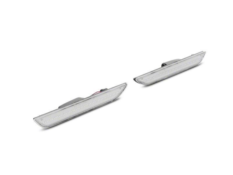 Raxiom 404230 - RAX404230 - Raxiom 15-23 Ford Mustang Axial Series LED Side Marker Lights Rear- Clear - Shipped in Europe - Tuningsupply.com