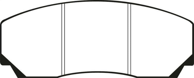 EBC DP4002R - EBCDP4002R - EBC 90-00 Aston Martin Vantage 5.3 (Twin Supercharged)(AP) Yellowstuff Front Brake Pads - Shipped in Europe - Tuningsupply.com