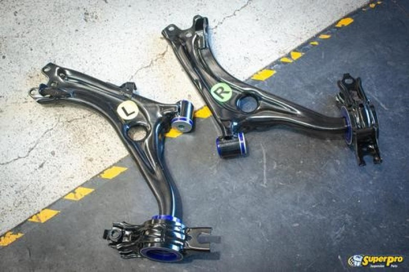 Superpro TRC1030 - SPRTRC1030 - SuperPro 2016 Honda Civic EX Front Lower Control Arm Set w/ Bushings - Shipped in Europe - Tuningsupply.com