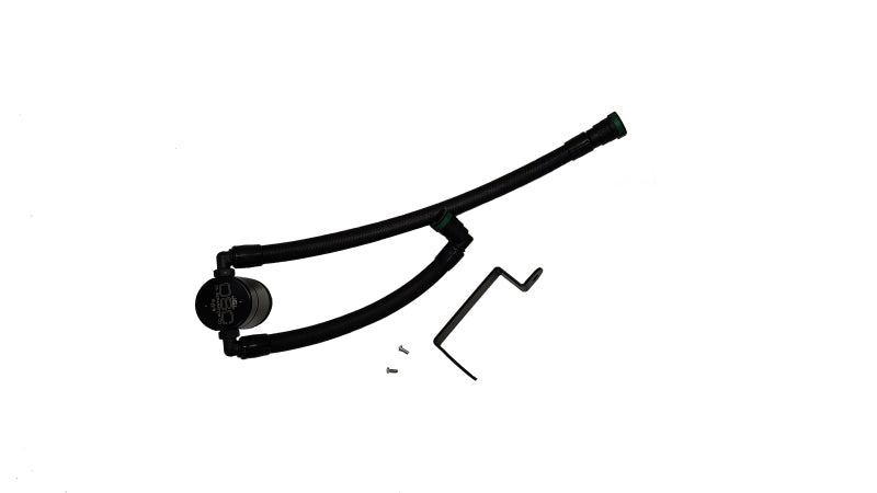 J&L 3059P-B - JLT3059P-B - J&L 2025 Ford Bronco 2.3L/ 23-25 Ford Ranger 2.3L Separator 3.0 PCV Side - Black Anodized - Shipped in Europe - Tuningsupply.com