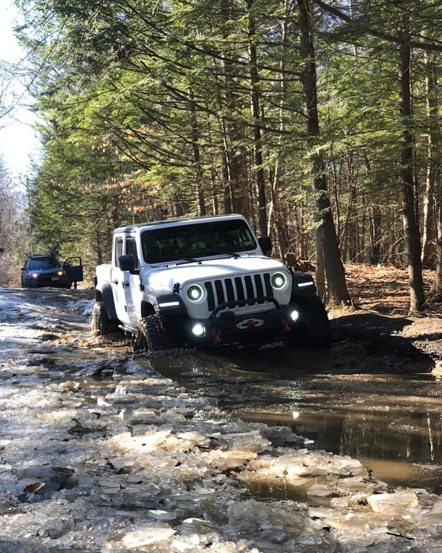 ORACLE Lighting 5839-023 - ORL5839-023 - Oracle Jeep JL/Gladiator JT Oculus Bi-LED Projector Headlights - Amber/White Switchback - Shipped in Europe - Tuningsupply.com