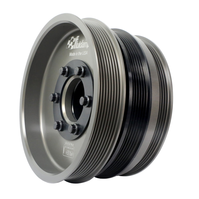 Fluidampr 810101 - FDR810101 - Fluidampr 12-15 Chevrolet Camaro ZL1 6.2L LSA Supercharged Steel Internally Balanced Damper - Shipped in Europe - Tuningsupply.com