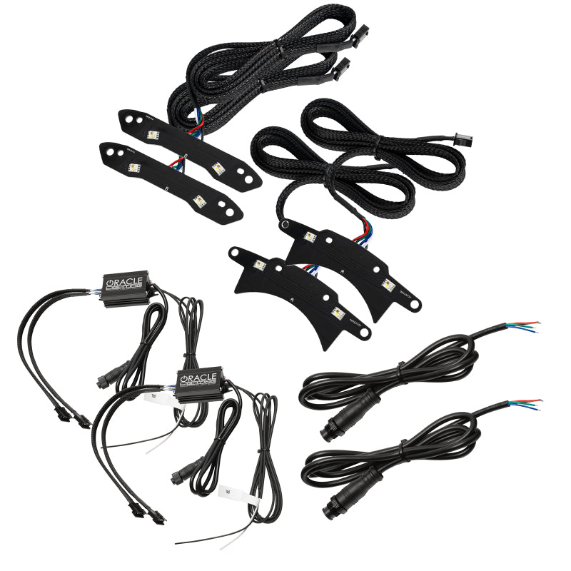 ORACLE Lighting 1329-339 - ORL1329-339 - Oracle 15-21 Dodge Challenger RGB+W Headlight DRL Upgrade Kit - ColorSHIFT+W - Shipped in Europe - Tuningsupply.com