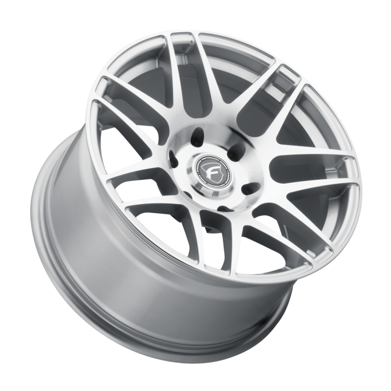 Forgestar F27879589P25 - FRGF27879589P25 - Forgestar F14 17x9.5 / 6x135 / ET25 /6.23 BS Silver Machined - Shipped in Europe - Tuningsupply.com