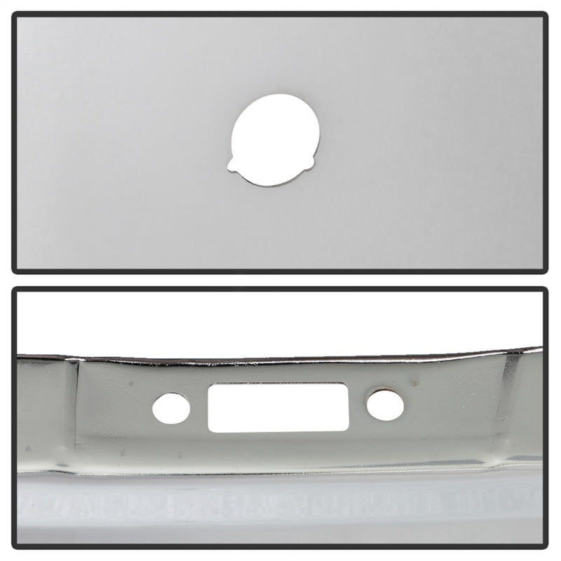 SPYDER - SPY9948497 - Spyder Dodge Ram 1500 14-18 Bottom w/Sensor w/Fog Light Hole Front Bumper - Chrome (OEM 68160857AA) - Shipped in Europe - Tuningsupply.com