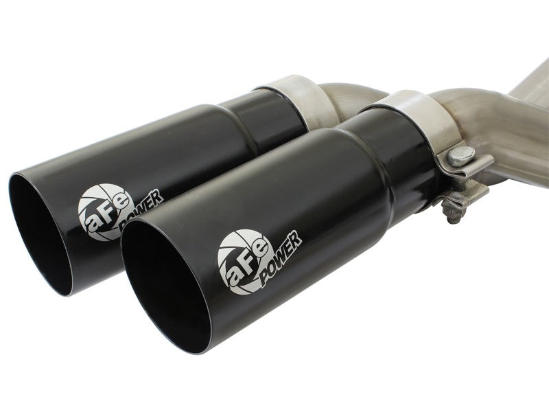 aFe 49-43071-B - AFE49-43071-B - aFe Rebel Series Exhaust SS Front Side Exit CB w/ Black Tips 10-14 Ford F150 Ecoboost V8 6.2L - Shipped in Europe - Tuningsupply.com