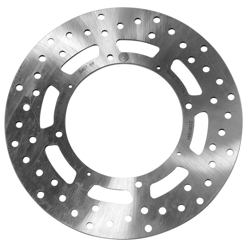 Brembo OE 68B40769 - BRE68B40769 - Brembo OE 89-94 Honda AX 1 75CC/07-12 Honda CRF M 230CC 240x4mm Brake Disc - Front Fixed - Shipped in Europe - Tuningsupply.com