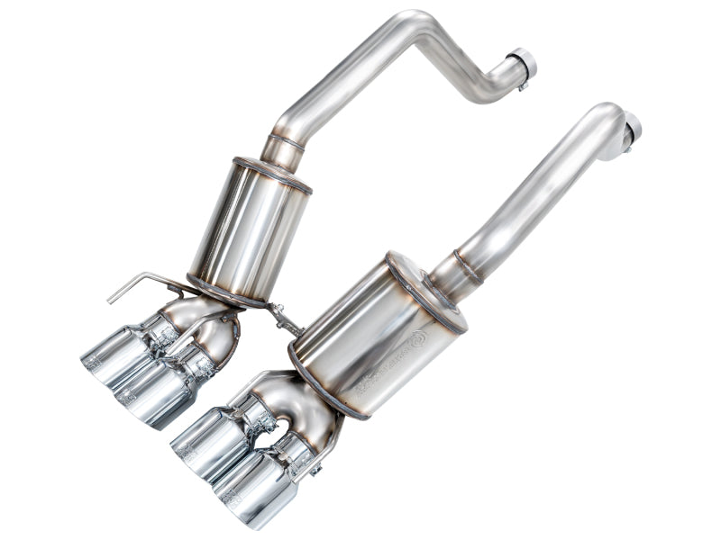 AWE Tuning 3015-42606 - AWE3015-42606 - AWE Tuning C6 Chevrolet Corvette Z06/ZR1 Touring Edition Axle-Back Exhaust w/ Chrome Silver Tips - Shipped in Europe - Tuningsupply.com
