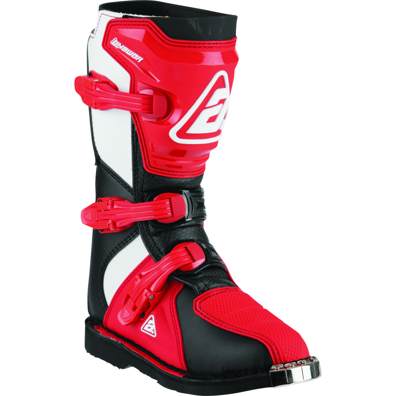 Answer 446642 - ANS446642 - Answer AR1 Boot Black/Red Youth Size - 2 - Shipped in Europe - Tuningsupply.com