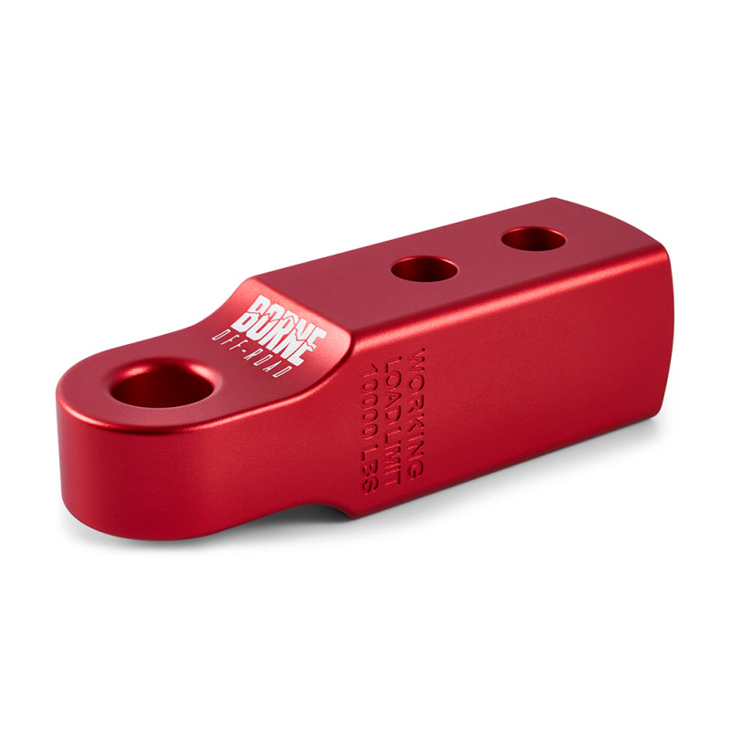 Borne Off-Road BNHR-2-RD - BRNBNHR-2-RD - Borne Off-Road CNC Hitch Receiver Shackle 2in Red - Shipped in Europe - Tuningsupply.com