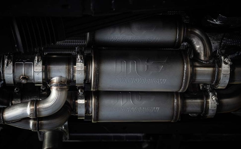 Magnaflow 19619 - MAG19619 - MagnaFlow System Overland Cat-Back 22-23 Ford Bronco Raptor 3.0L - Shipped in Europe - Tuningsupply.com