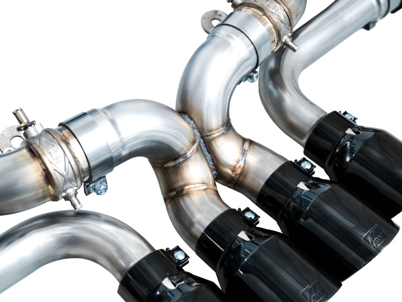 AWE Tuning 3025-43906 - AWE3025-43906 - AWE 2023 C8 Corvette Z06 SwitchPath Cat-Back Exhaust - Diamond Black Tips - Shipped in Europe - Tuningsupply.com