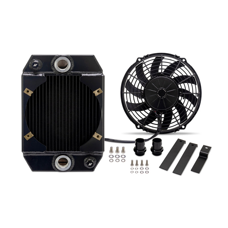 Mishimoto MMRAD-UNI-DRGBK - MISMMRAD-UNI-DRGBK - Mishimoto Universal Drag Race Performance Aluminum Radiator - Black - Shipped in Europe - Tuningsupply.com