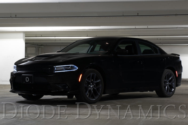 Diode Dynamics DD5112 - DIODD5112 - Diode Dynamics 15-21 Dodge Charger LED Sidemarkers - Smoked (set) - Shipped in Europe - Tuningsupply.com