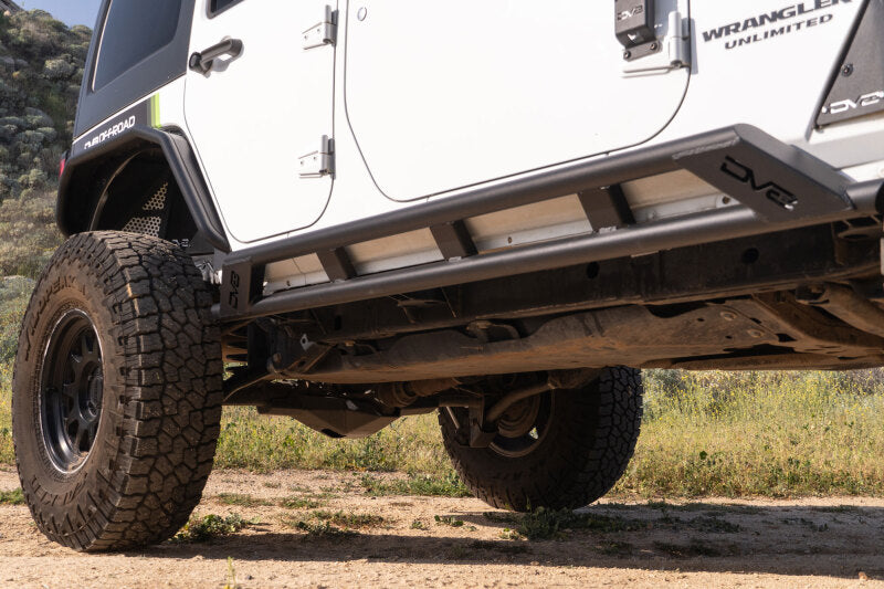 DV8 Offroad SRJK-07 - DVESRJK-07 - DV8 Offroad 2007-2018 Jeep Wrangler JK 4-Door Rock Sliders - Shipped in Europe - Tuningsupply.com