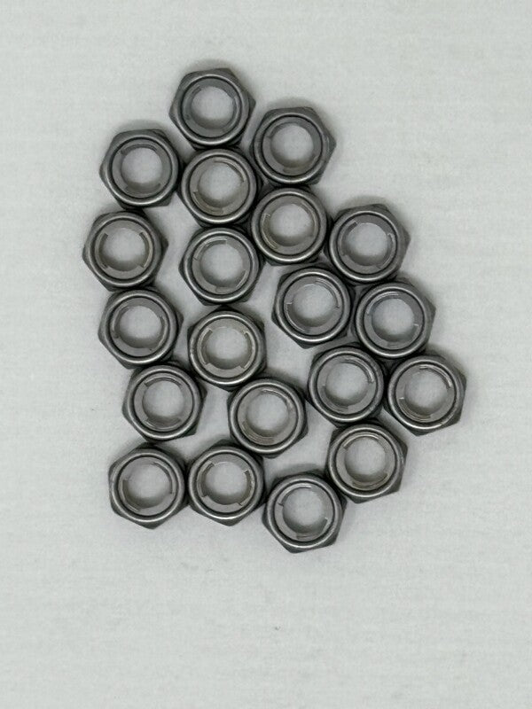 KYB Powersports 110650000320 - KYP110650000320 - KYB 06+ Honda/ Kawasaki/ Suzuki/ Yamaha Front Fork Lock Nut 6 mm. Flat Type - 20 Pk - Shipped in Europe - Tuningsupply.com