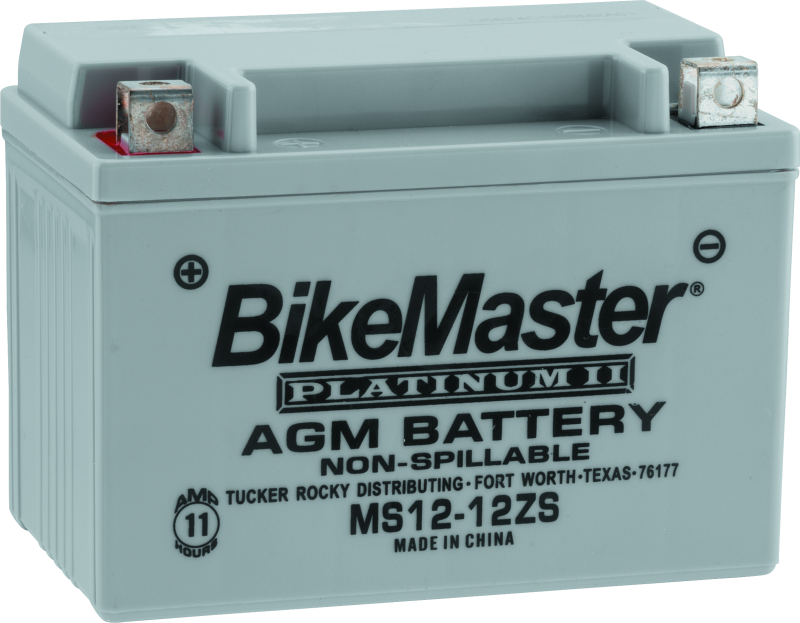 BikeMaster 780709 - BKM780709 - BikeMaster AGM Battery - MS12-12ZS - Shipped in Europe - Tuningsupply.com