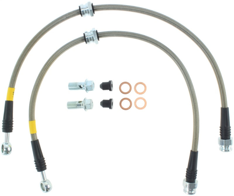 Stoptech 950.51500 - STO950.51500 - StopTech Stainless Steel Rear Brake lines for Hyundai Tiburon - Shipped in Europe - Tuningsupply.com