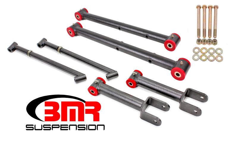 BMR Suspension RSK017H - BMRRSK017H - BMR 68-72 A-Body Non-Adj. Rear Suspension Kit - Black Hammertone - Shipped in Europe - Tuningsupply.com