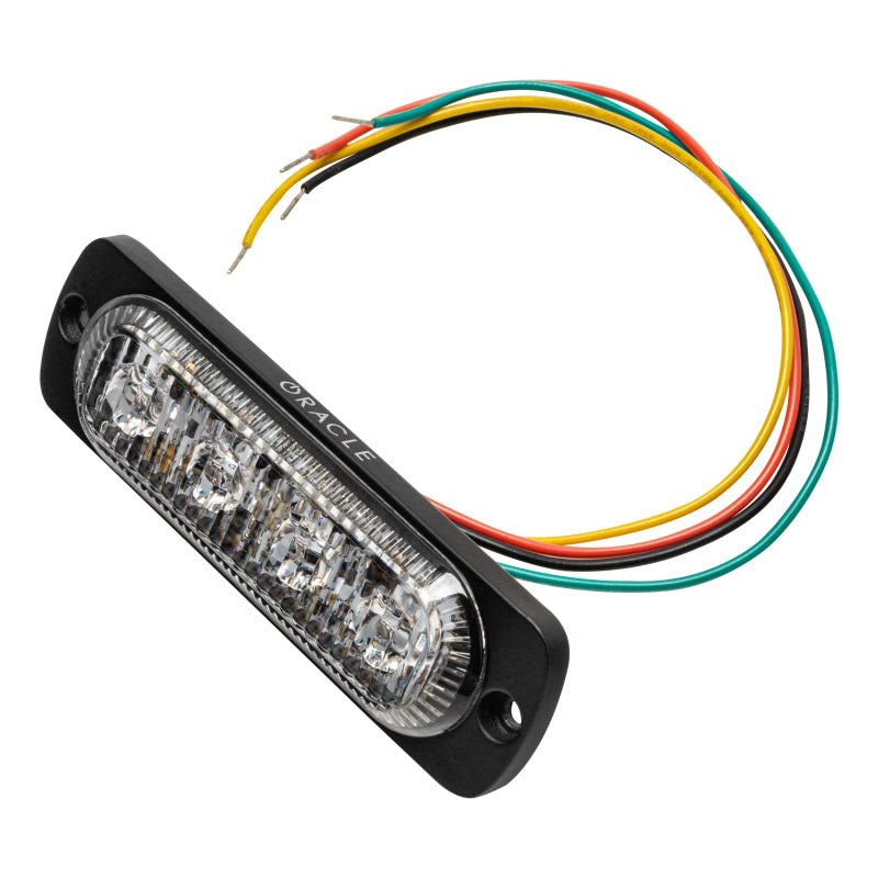ORACLE Lighting 3510-005 - ORL3510-005 - Oracle 4 LED Slim Strobe - Amber - Shipped in Europe - Tuningsupply.com