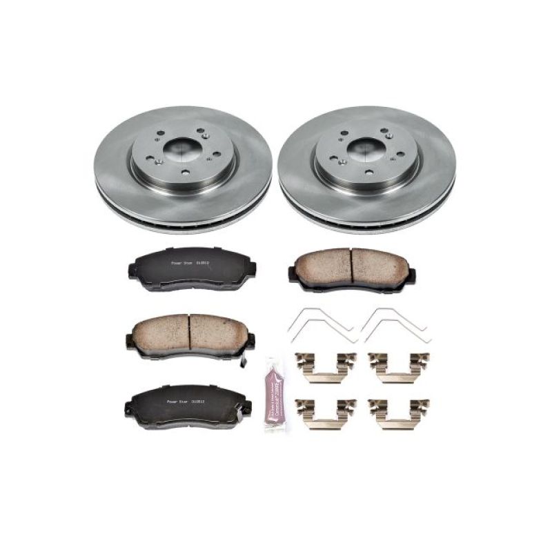 PowerStop KOE5432 - PSBKOE5432 - Power Stop 12-15 Honda Crosstour Front Autospecialty Brake Kit - Shipped in Europe - Tuningsupply.com