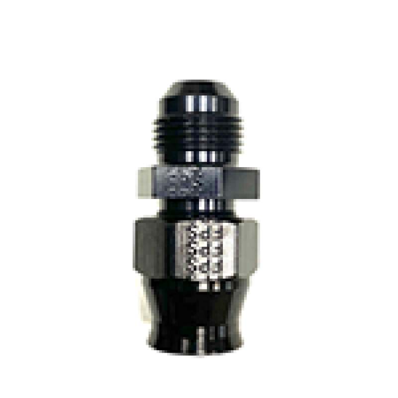 Fragola 892006-BL - FRA892006-BL - Fragola -6AN Male x 3/8in Tube AN Adapter Fitting Black - Shipped in Europe - Tuningsupply.com