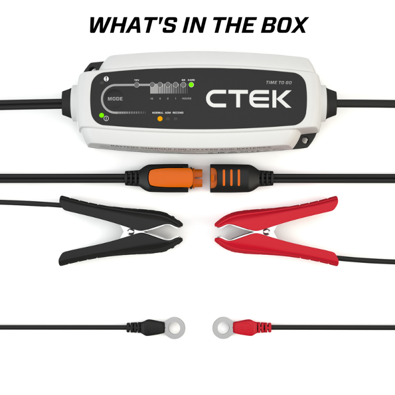 CTEK K40-255 - CTEK40-255 - CTEK Battery Charger - CT5 Time To Go - 4.3A - Shipped in Europe - Tuningsupply.com