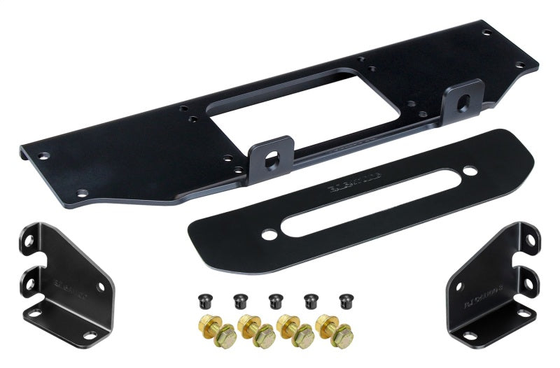 RockJock RJ-641100-101 - ROKRJ-641100-101 - RockJock JL/JT Winch Plate Kit Steel Bumper - Shipped in Europe - Tuningsupply.com