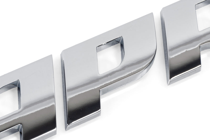 APR A1000006 - APRA1000006 - APR Badge - Polished Silver - Shipped in Europe - Tuningsupply.com