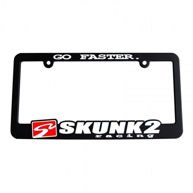 Skunk2 Racing 838-99-1460 - SKK838-99-1460 - Skunk2 Go Faster License Plate Frame - Shipped in Europe - Tuningsupply.com