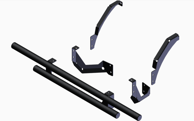 KFI 102095 - KFI102095 - KFI 24+ Polaris Xpedition ADV/ 5/ XP Double Tube Rear Bumper - Shipped in Europe - Tuningsupply.com