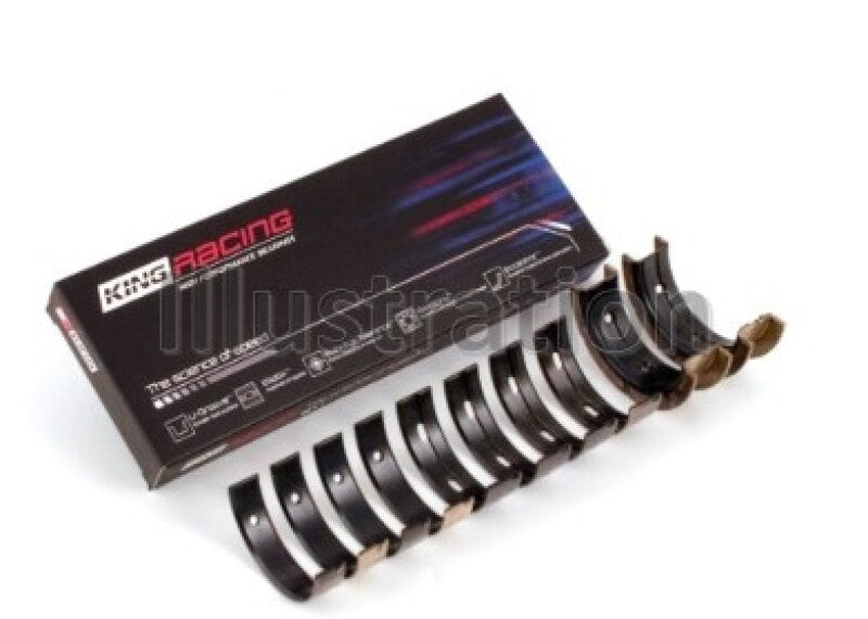King Engine Bearings GMB5227XP0.25 - KINGMB5227XP0.25 - King Mitsubishi 4G63/4G64 6 Bolt 1st Gen DSM Performance Main Bearing Set - Size +0.25mm - Shipped in Europe - Tuningsupply.com