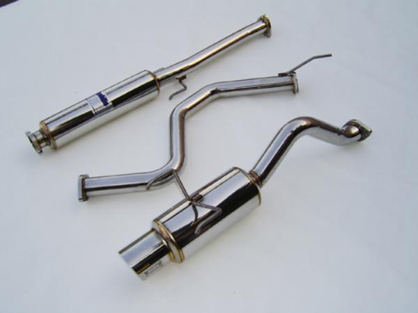 Invidia - INVHS92HC3GTP - Invidia 92-95 Civic EF6 3DR 60mm (101mm tip) Cat-back Exhaust - Shipped in Europe - Tuningsupply.com