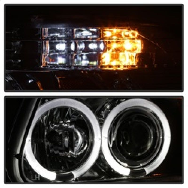 SPYDER 5010148 - SPY5010148 - Spyder Ford Explorer 95-01 1PC Projector Headlights LED Halo Chrm PRO-YD-FEXP95-HL-1PC-C - Shipped in Europe - Tuningsupply.com