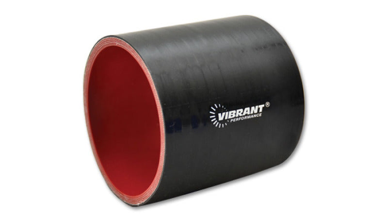 Vibrant 19819 - VIB19819 - Vibrant 4.25in I.D. x 3in Long Gloss Black Silicone Hose Coupling - Shipped in Europe - Tuningsupply.com