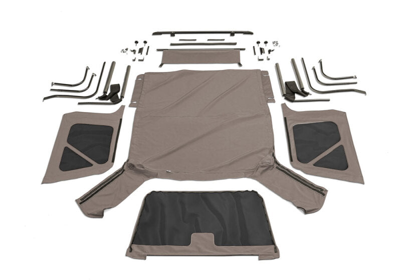 Rampage 68836 - RAM68836 - Rampage 1997-2006 Jeep Wrangler(TJ) Complete Top - Khaki - Shipped in Europe - Tuningsupply.com