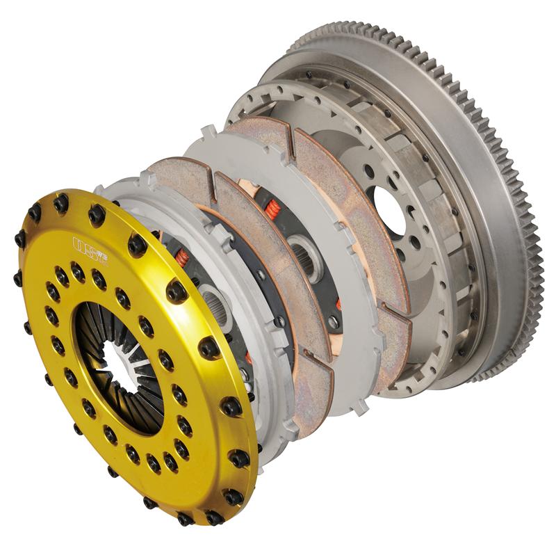 OS Giken NS112-BF6 - OSGNS112-BF6 - OS Giken Nissan 350Z/370Z VQ35HR TR Series Dampened Twin Plate Clutch - Shipped in Europe - Tuningsupply.com