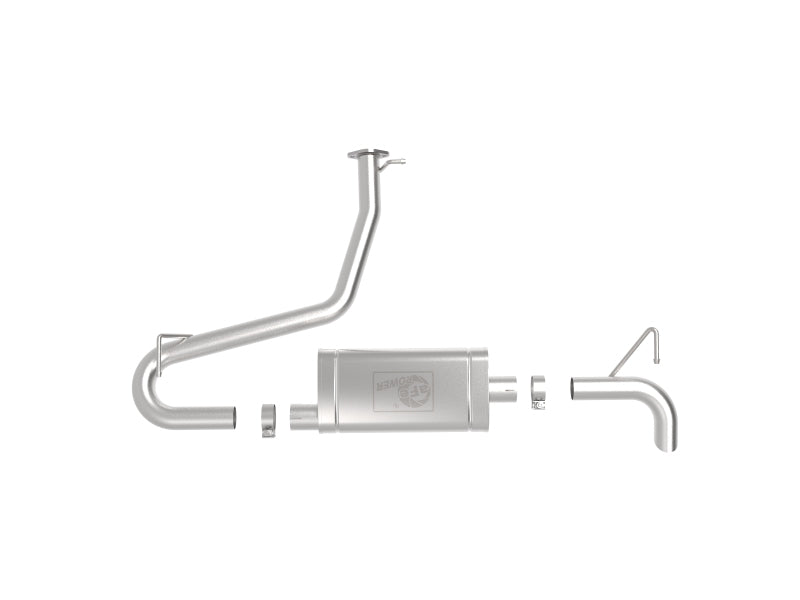 aFe 49-37017 - AFE49-37017 - aFe Takeda 2-1/2in 304 SS Axle-Back Exhaust 18-21 Hyundai Kona L4 1.6L (t) - Shipped in Europe - Tuningsupply.com