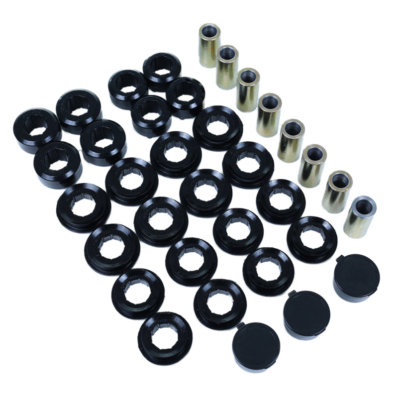 Energy Suspension 8.3138G - ENG8.3138G - Energy Suspension Toyota Land Cruiser FJ80 Rear Control Arm Bushing Set - Black - Shipped in Europe - Tuningsupply.com