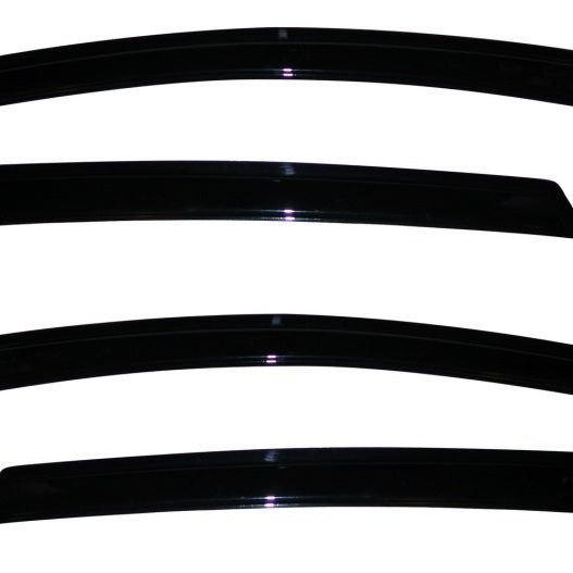 AVS 94547 - AVS94547 - AVS 09-18 Ford Fiesta (Sedan & Hatch) Ventvisor Outside Mount Window Deflectors 4pc - Smoke - Shipped in Europe - Tuningsupply.com
