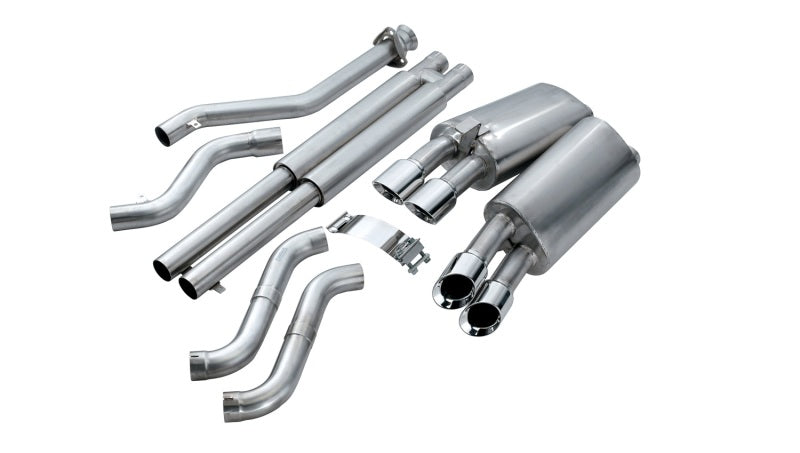 CORSA Performance 14116 - COR14116 - Corsa 1992-1995 Chevrolet Corvette C4 5.7L V8 LT1 Sport Cat-Back Exhaust w/ Twin 3.5in Polished Tips - Shipped in Europe - Tuningsupply.com