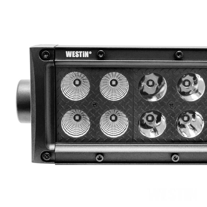 Westin 09-12212-60C - WES09-12212-60C - Westin B-FORCE LED Light Bar Double Row 30 inch Combo w/3W Cree - Black - Shipped in Europe - Tuningsupply.com