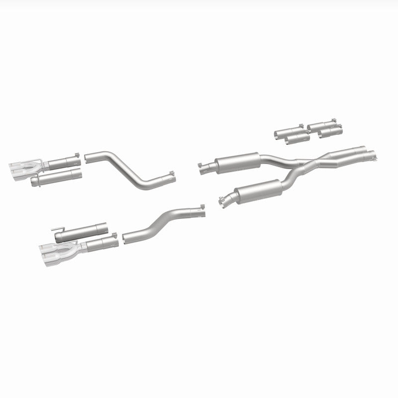 Magnaflow 19367 - MAG19367 - MagnaFlow 2017+ Dodge Challenger 409 SS Polished 3in Quad Tips Cat-Back Exhaust - Shipped in Europe - Tuningsupply.com