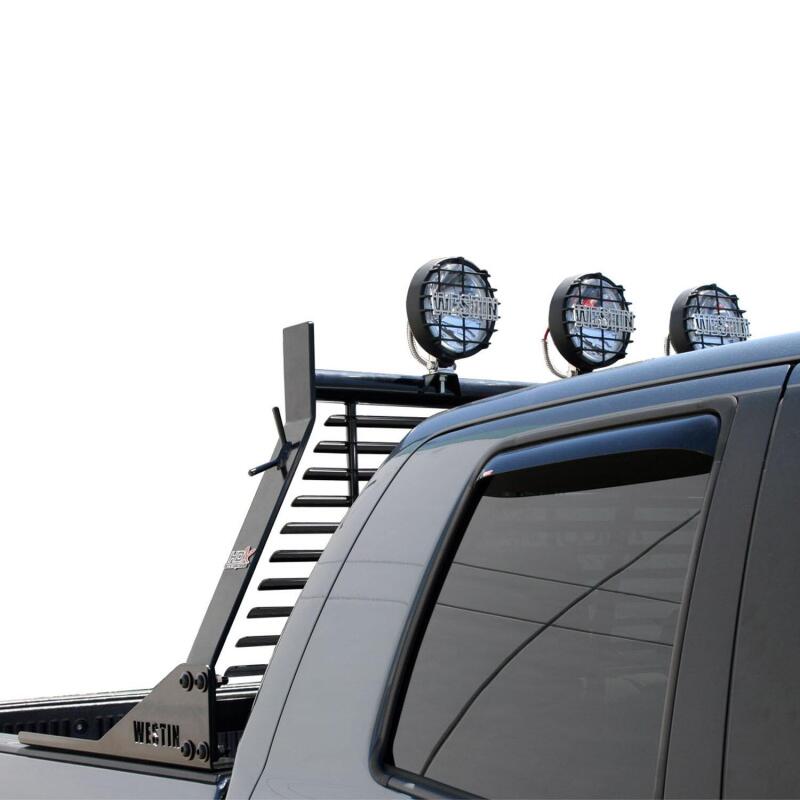 Westin 57-8035 - WES57-8035 - Westin 2002-2018 Dodge/Ram 1500 HD Headache Rack - Black - Shipped in Europe - Tuningsupply.com