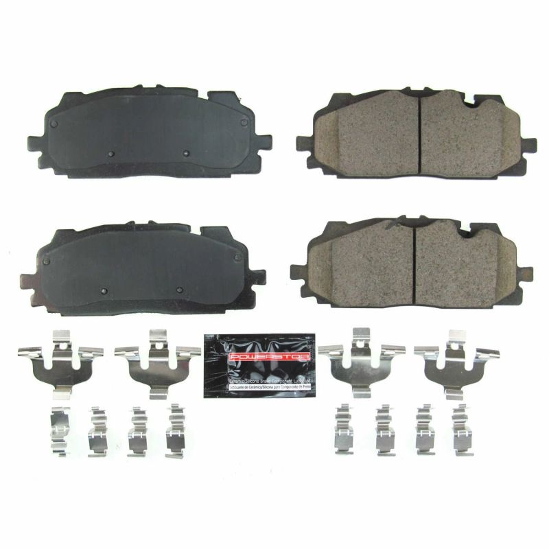 PowerStop Z23-1894 - PSBZ23-1894 - Power Stop 2019 Audi A6 Quattro Front Z23 Evolution Sport Brake Pads w/Hardware - Shipped in Europe - Tuningsupply.com
