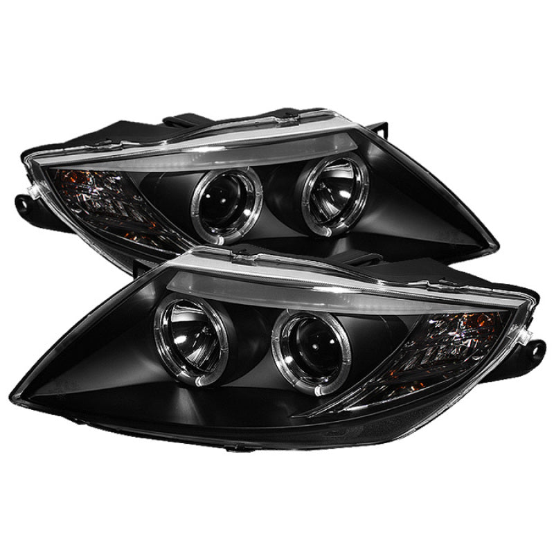 SPYDER 5029072 - SPY5029072 - Spyder BMW Z4 03-08 Projector Headlights Halogen Model Only - LED Halo Black PRO-YD-BMWZ403-HL-BK - Shipped in Europe - Tuningsupply.com