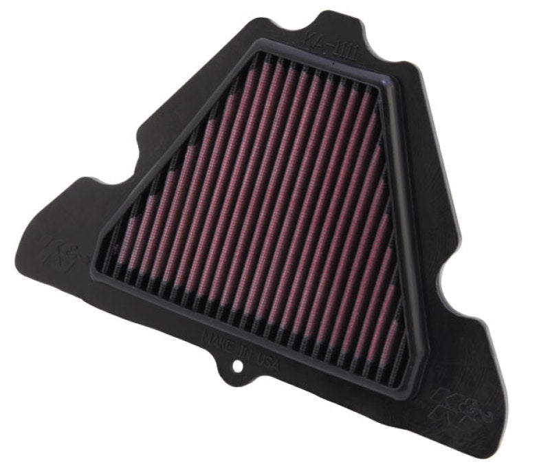K&N Engineering KA-1111 - KNNKA-1111 - K&N 11-13 Kawasaki Z1000 1000/ ZX1000 Ninja / 11-12 Z1000 SX / 12 Versys 1000 Replacement Air Filter - Shipped in Europe - Tuningsupply.com