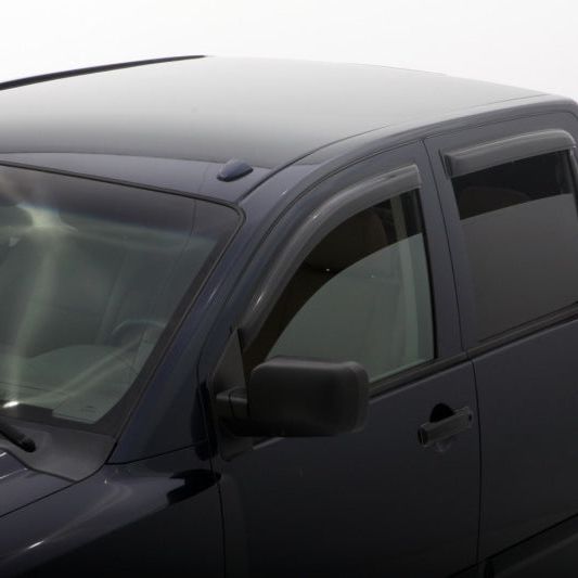 AVS 94858 - AVS94858 - AVS 04-15 Nissan Titan Crew Cab Ventvisor Outside Mount Window Deflectors 4pc - Smoke - Shipped in Europe - Tuningsupply.com
